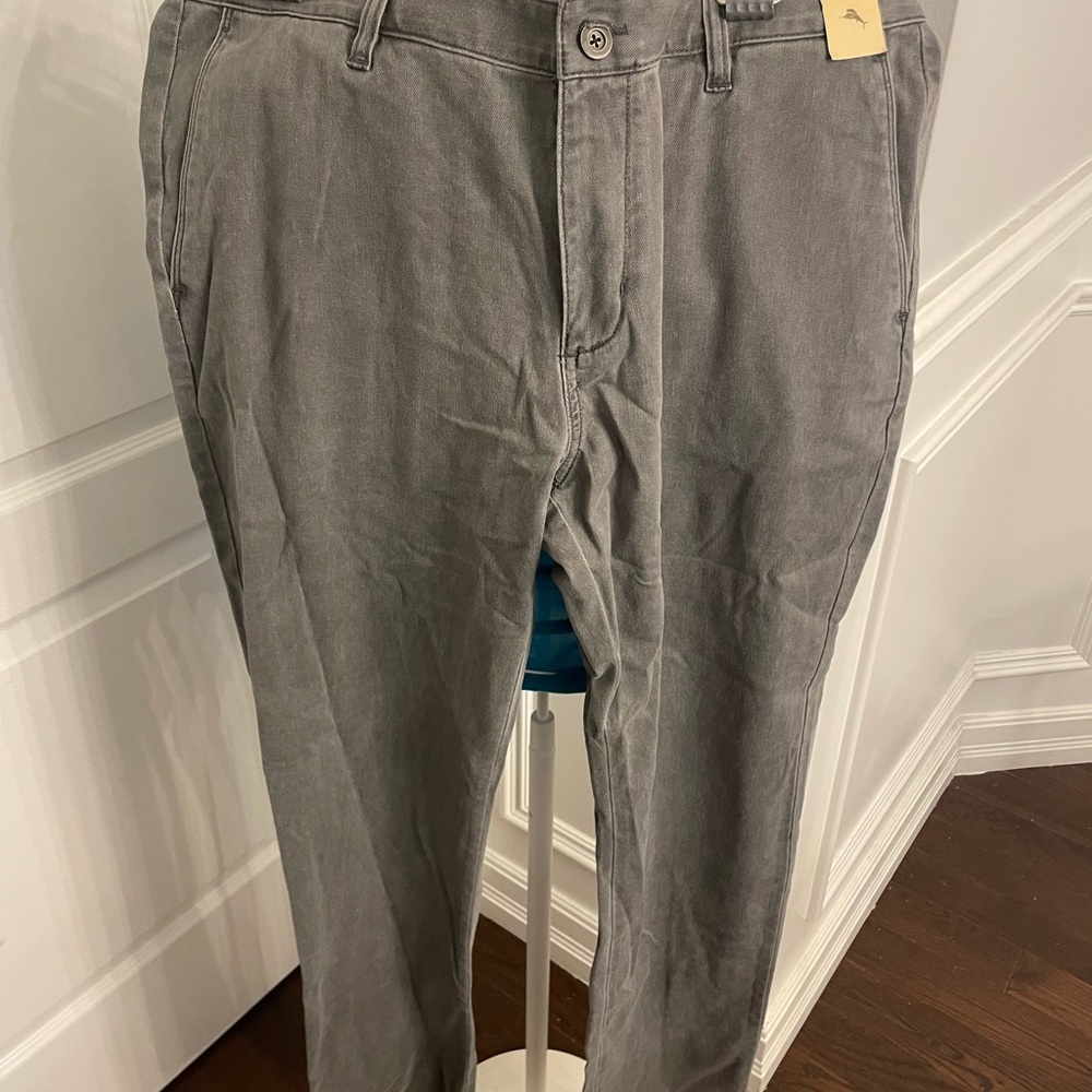 Tommy Bahama Charcoal Chinos